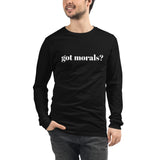 got morals? Unisex T