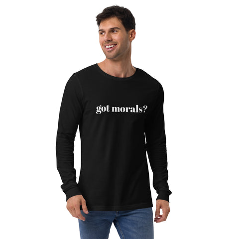 got morals? Unisex T