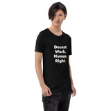 Decent Work. Unisex T