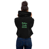 Ecopreneur. Crop Hoodie