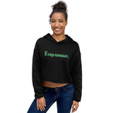 Ecopreneur. Crop Hoodie