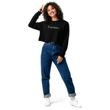 Ecopreneur. Crop Sweatshirt